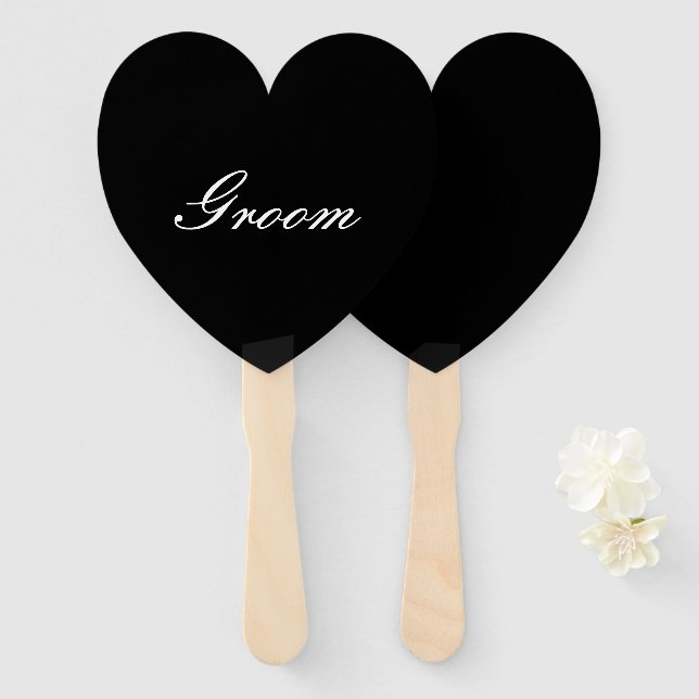 BRIDE SIGN,BRIDAL SHOWER HAND FAN (Front and Back)