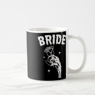 Bride Skeleton Hand Wedding Halloween Couples Matc Coffee Mug