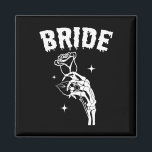 Bride Skeleton Hand Wedding Halloween Couples Matc Magnet<br><div class="desc">Bride Skeleton Hand Wedding Halloween Couples Matching</div>