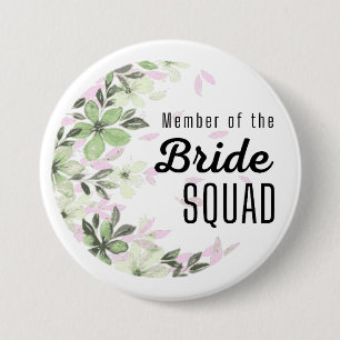 Bride Squad 3" Round Button