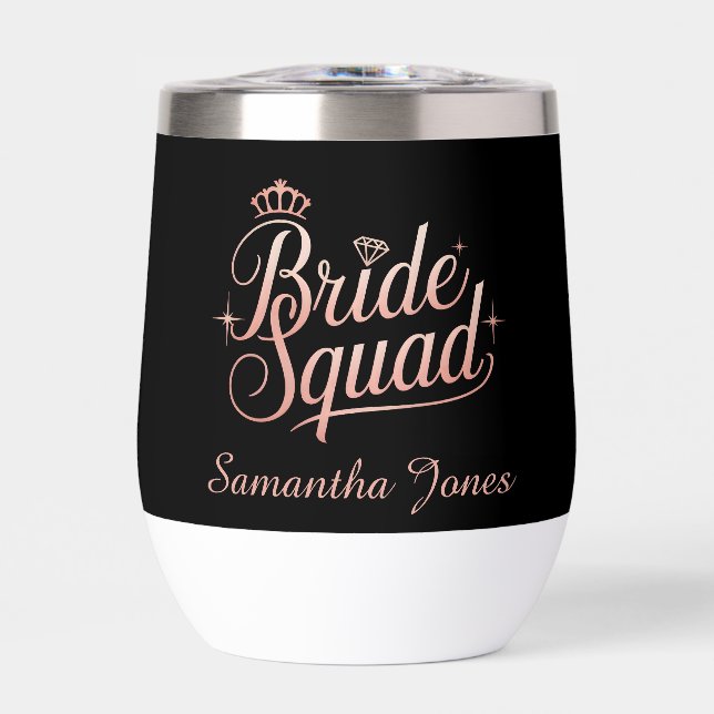 Bride Squad Bachelorette Bridesmaid (Front)