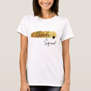 Bride Squad Bachelorette Bridesmaid T-Shirt