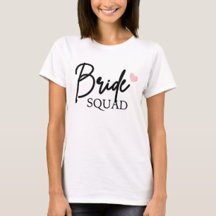 Bride Squad Bachelorette Bridesmaid T-Shirt