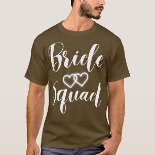 Bride Squad Bachelorette Party Team Matching T-Shirt
