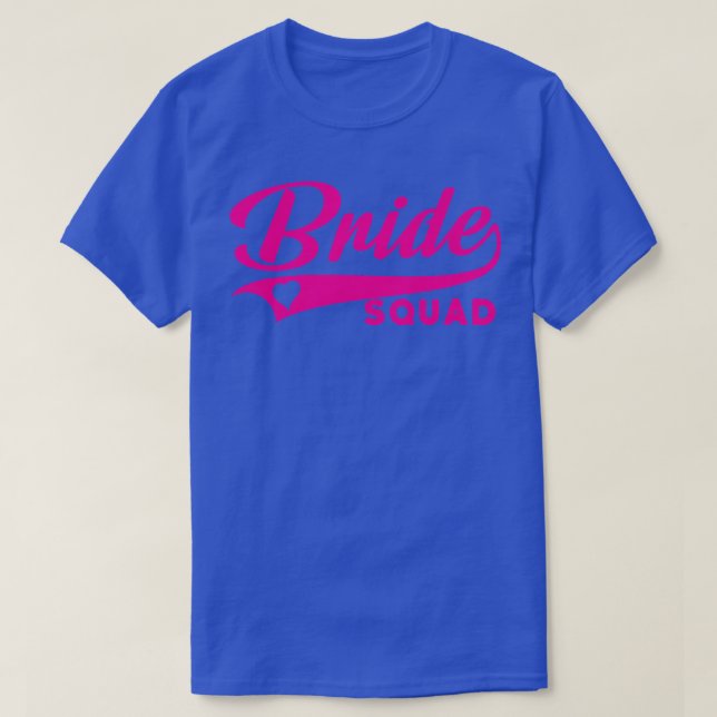 Bride Squad - Bridal Shower Party - Wedding Premiu T-Shirt (Design Front)