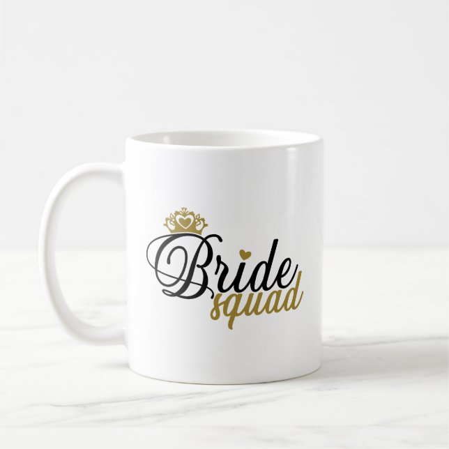 Bride Squad Coffee Mug (Left)