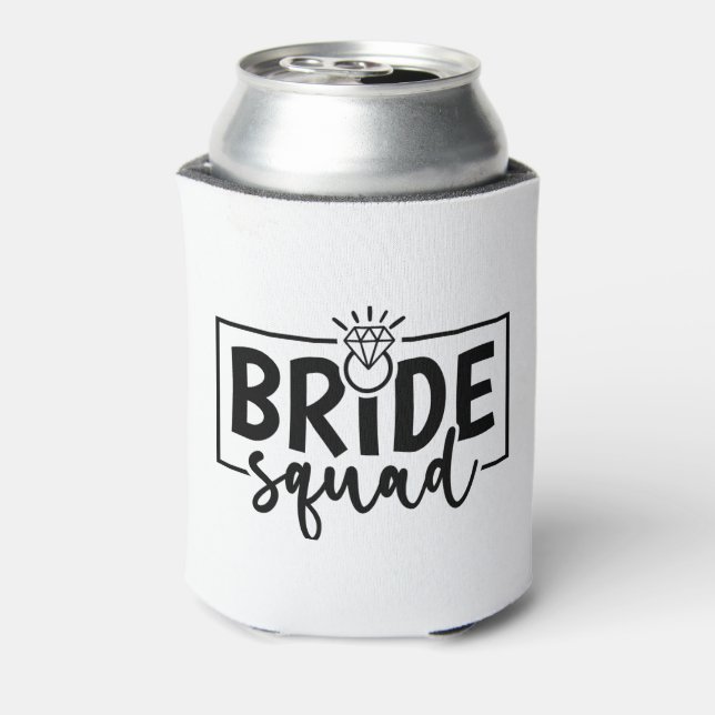 BRIDE Squad – Diamond Ring Crew Emblem Can Cooler (Can Back)