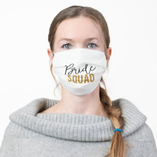 Bride Squad Face Mask