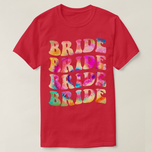 Bride Squad Leopard Bachelorette Party Bride Bride T-Shirt (Design Front)