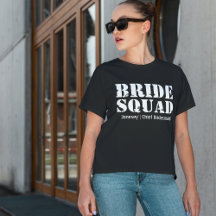 Bride Squad Personalised Bachelorette Party