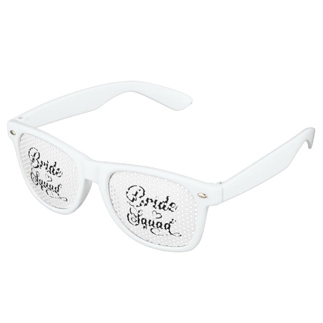 Bride Squad Retro Party Shades (Angled)