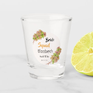 Bride squad shot glass