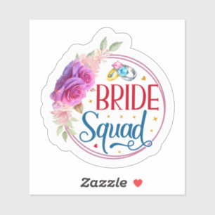“Bride Squad” Sticker