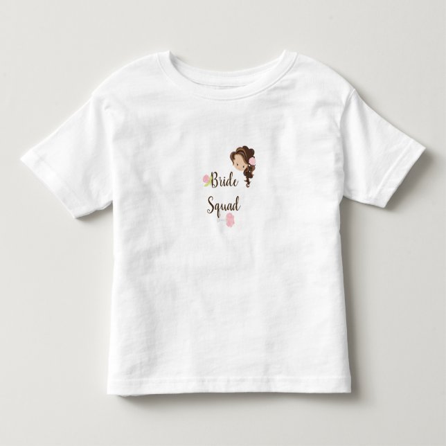 Bride Squad Toddler T-Shirt (Front)