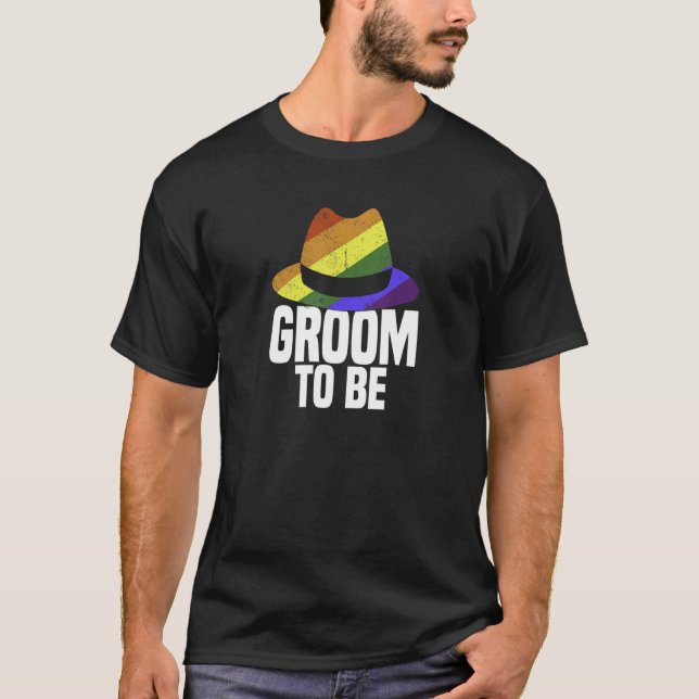 Bride Squat Groom Bachelor Party 1 T-Shirt (Front)