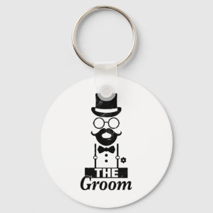 Bride Squat Groom Bachelor Party Key Ring