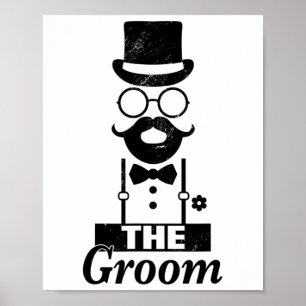 Bride Squat Groom Bachelor Party Poster