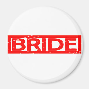 Bride Stamp Magnet
