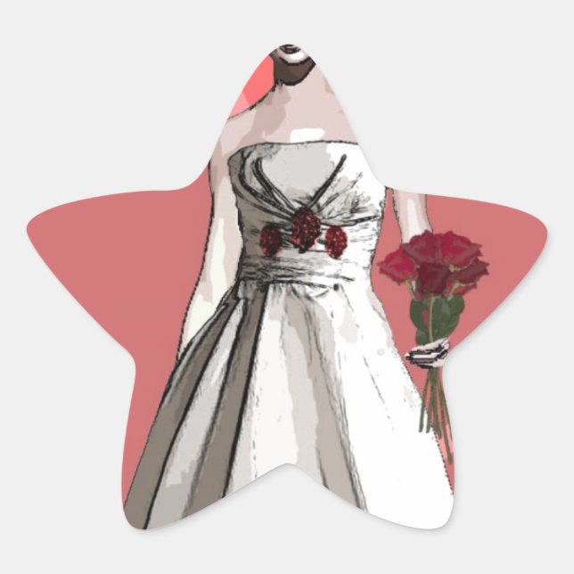 Bride Star Sticker (Front)