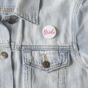 Bride T-shirt Bride To Be Bachelorette Party 3 Cm Round Badge