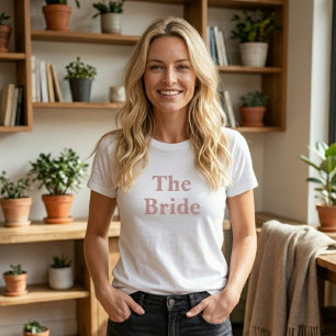 Bride T-Shirt – Custom Bride Tee, Bachelorette 