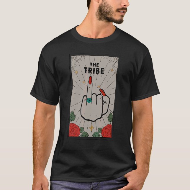 Bride Tarot Card Mystical Future Bride Engaged Eng T-Shirt (Front)