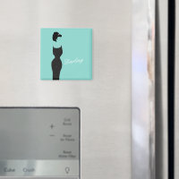 BRIDE Teal Blue Little Black Dress Shower Party