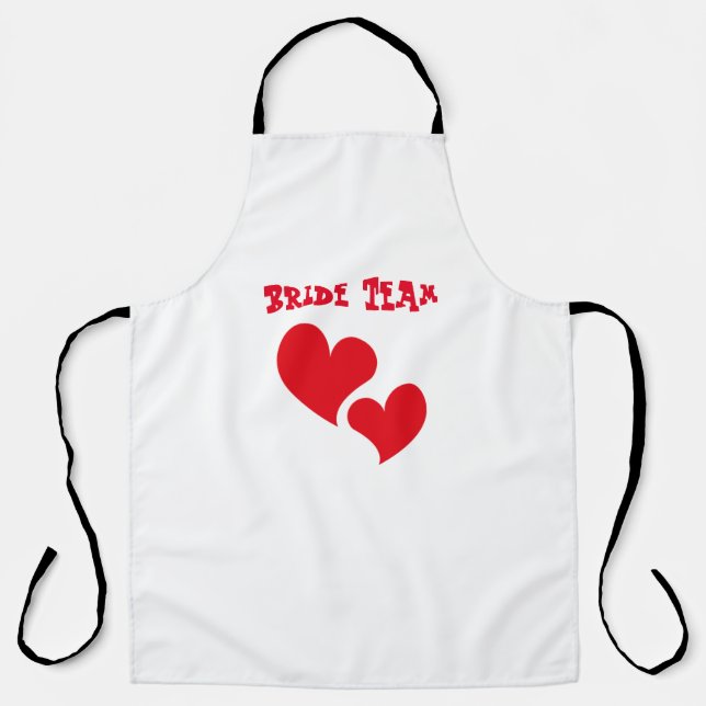 Bride team apron (Front)