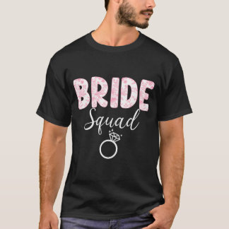 Bride Team Bachelorette Party Coquette Bow T-Shirt