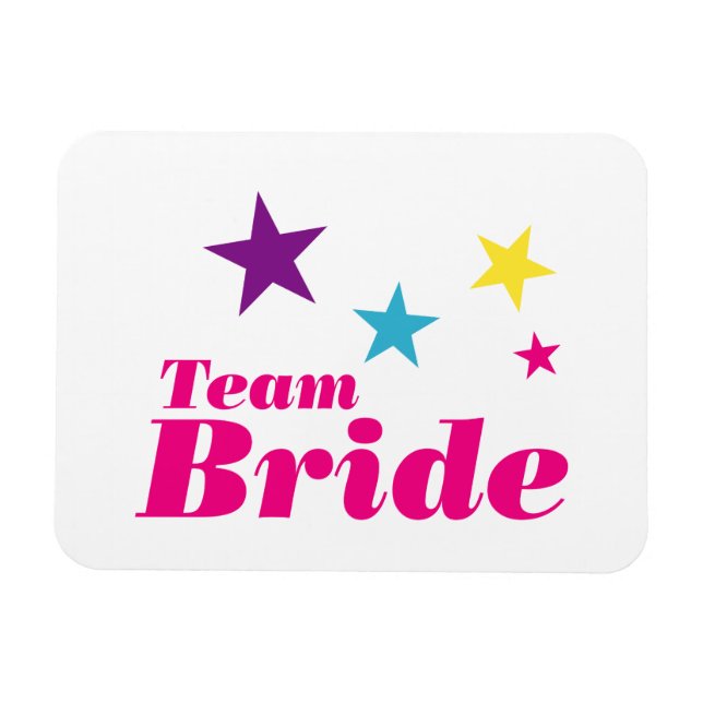 Bride team magnet (Horizontal)
