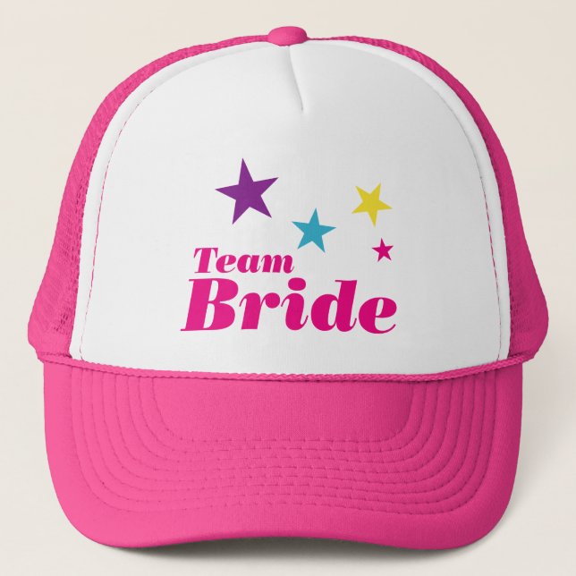 Bride team trucker hat (Front)