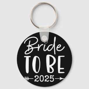 Bride To Be 2025 Bachelorette Party Bridal Party M Key Ring