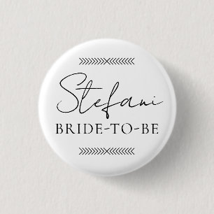 Bride-To-Be Bachelorette Hen Party Badge