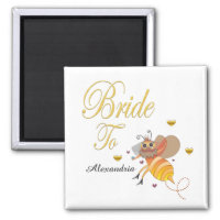 Bride To Be Bee Bridal Wedding Personalise