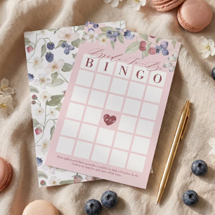 Bride-To-Be Bingo Berry Sweet Bridal Shower Game