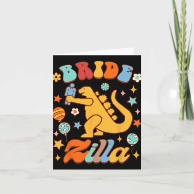 Bride To Be Bridal Bride Shower Bachelorette Bride Card (Front)