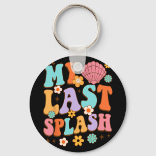 Bride To Be Bridal Shower My Last Splash Beach Bac Key Ring