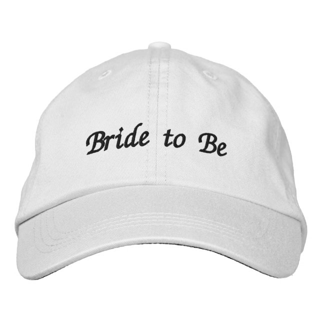 Bride to Be Cap (Front)