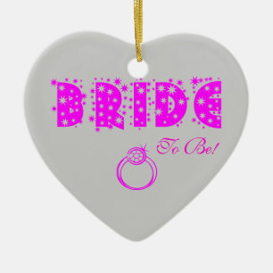 BRIDE To Be! Ceramic Tree Decoration