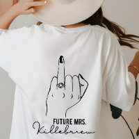 Bride To Be Future Mrs Bachelorette Party Gift