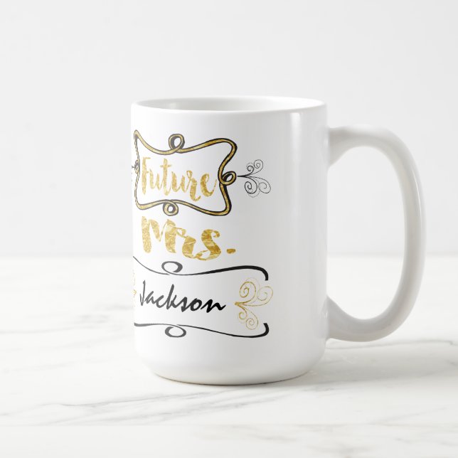 Bride to be future Mrs. Mug (Right)