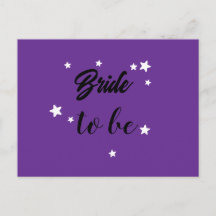 Bride to be