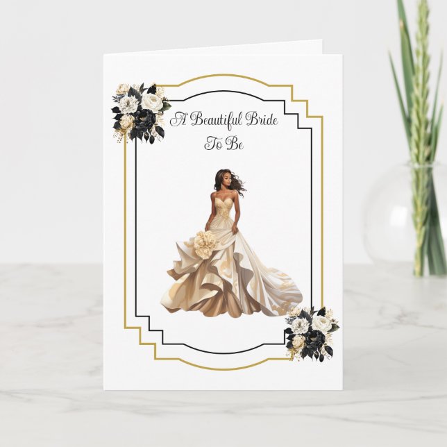 Bride To Be Wedding Card (Front)