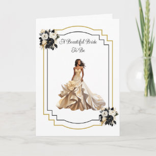 Bride To Be Wedding Card