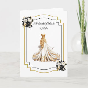 Bride To Be Wedding Card