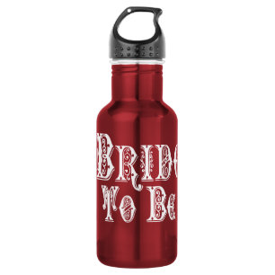 Bride To Be With Veil, Fancy White Type 532 Ml Water Bottle