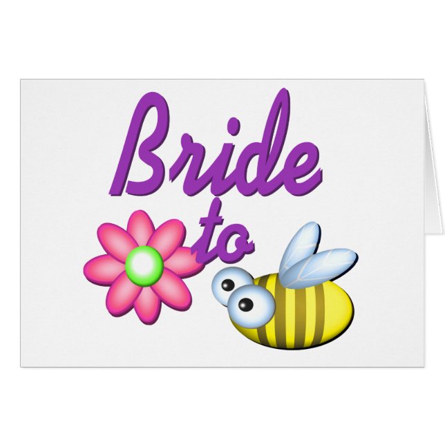 Bride to Bee (Front Horizontal)