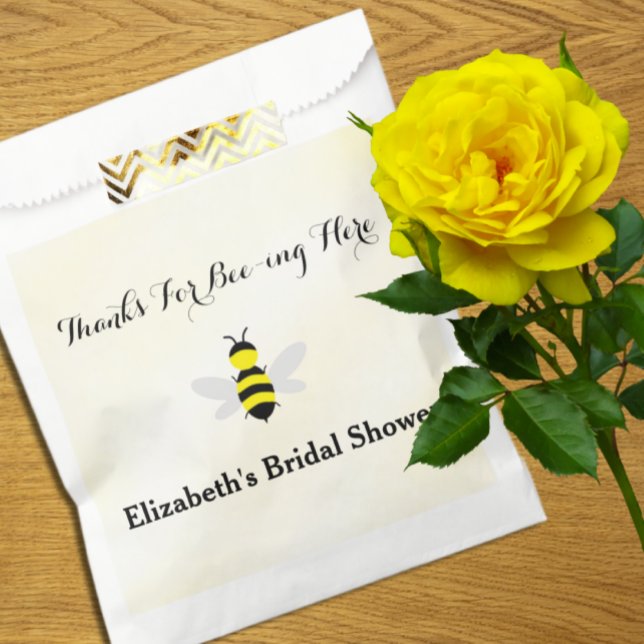 Bride To Bee Bridal Shower Favour Bags (Creator Uploaded)