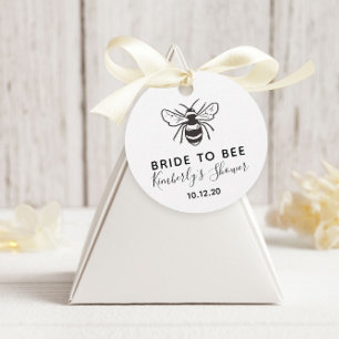 Bride to bee honey tags, Bridal shower favour tag