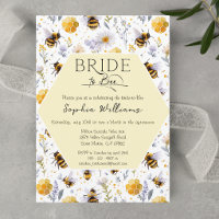 Bride to Bee Lavander Floral Bees Bridal Shower